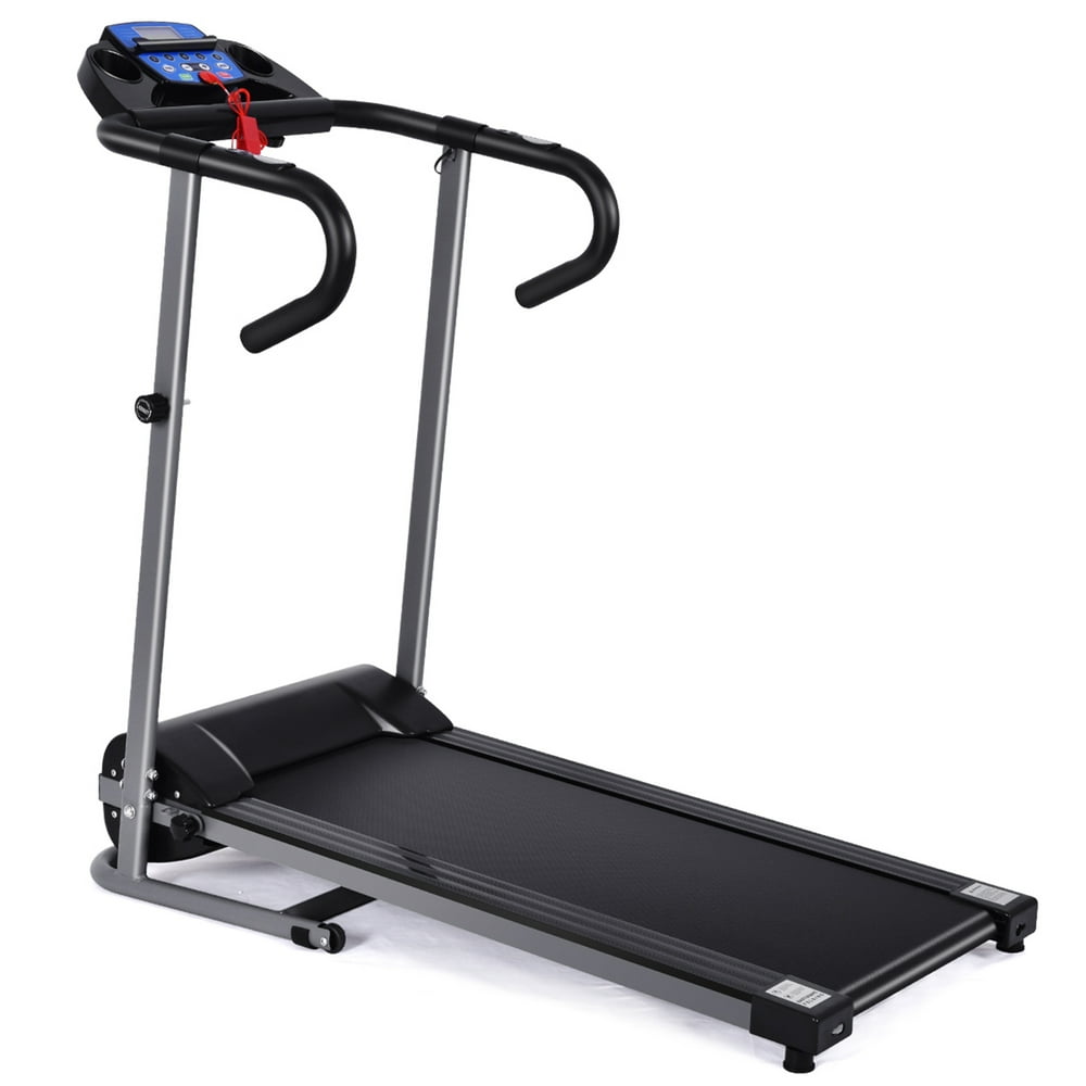 Gymax Folding Treadmill 1100W Electric Motorized Running Jogging
