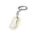 thumbnail image 2 of enjoywould Porte-Clés Multifonctionnel Lustre Brillant Surface Lisse Réutilisable DIY Acier Inoxydable A-Z Letters Porte-Clés pour Portefeuille, 2 of 5