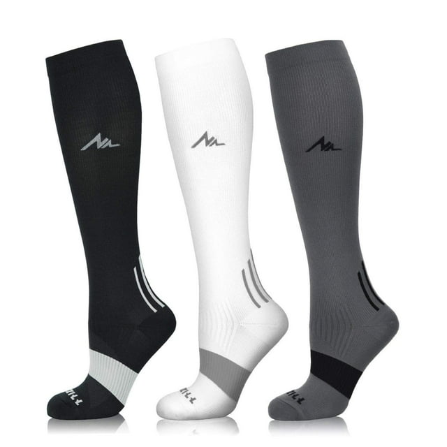 Calcetines de compresión NEWZILL Circulation 20-30 mmHg para mujeres y hombres