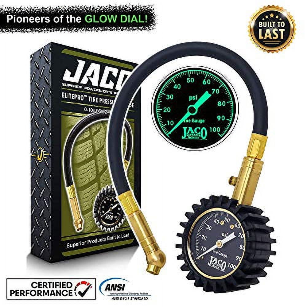 JACO Superior Products JACO ElitePro Tire Pressure Gauge 100 PSI 