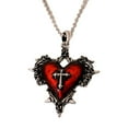 thumbnail image 2 of Western Fashion LC847 Cross Heart Necklace, Red, 2 of 2
