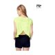 thumbnail image 2 of Aeropostale playera con gráfico de corazón de playa para mujer, amarillo, extra pequeño, 2 of 3
