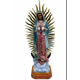 thumbnail image 1 of Virgen de Guadalupe de Resina Pintada Policromia Decoratica Clasica 31cm, 1 of 1