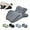 Grey, variant on Veliqu Pillow, veliqu Couple Pillow, 27 Degree Couples Pillows with Removable Protective Cover,Ergonomic Memory Foam Wedge Cushion, Comfort Perfect Position Instantly (Gray)