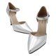 thumbnail image 3 of Zapatillas Roxanne en Piel vegana Color Plata, 3 of 3