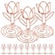thumbnail image 1 of unbranded 10Ud Sujetadores De Tarjeta Metálicos En De Color Rosa Oro, 1 of 6