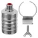 thumbnail image 1 of Válvula de flotador de Control automático de nivel de agua Válvula de Control de nivel de agua Válvula de agua automática Válvula de entrada de agua de acero inoxidable, 1 of 5