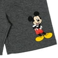 thumbnail image 4 of Disney Mickey Mouse Toddler Boys French Terry 3 Pack Shorts Infant to Little Kid, 4 of 5