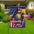 thumbnail image 2 of Flags Proud Bosnian American Flag Ripped flag Bosnia And Herzegovina strong House Flag, Double-Sided Decorative Outdoor Flag, Patriotic Polyester Yard Flag 29.5 x 39.5 in, 2 of 5