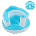thumbnail image 1 of Silla Inflable Para Bebé, Fácil De Almacenar, Cómodo Asiento De Entrenamiento Azul Para , Silla De Aprendizaje Para Bebé Para El Hogar, 1 of 7