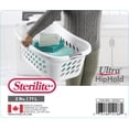 thumbnail image 4 of Sterilite 70L Hip Hold Laundry Basket- white, 4 of 4