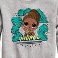 thumbnail image 3 of LOL Surprise! - Fierce - Toddler And Youth Crewneck Fleece Sweatshirt, 3 of 5