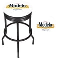 thumbnail image 2 of Trademark Gameroom Modelo  Black Ribbed Barstool, 2 of 3