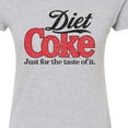 thumbnail image 3 of Diet Coke - Retro Logo - Juniors Fitted Graphic T-Shirt, 3 of 5