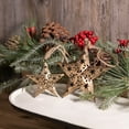 thumbnail image 2 of Punched Metal Star Ornament Set of 12, 2 of 3