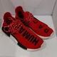 thumbnail image 3 of Pharrell Williams NMD Human Race Red Size 9.5 Authentic, Pre-owned, 3 of 6