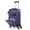 Purple, variant on Soft-sided Fabric Luggage Roller Luggage Lightweight 20" Red