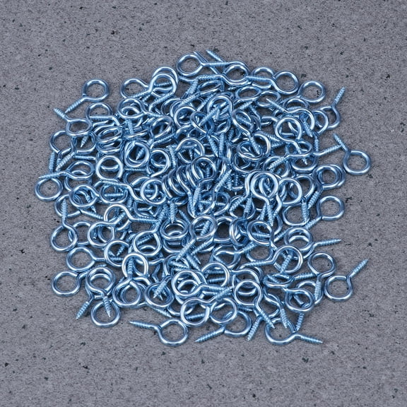 Dytern Jewelry Making 300pcs Nail Screw Threaded Hooks Eye Pin Peg Bails Jewelry Making Findings for Crafting 2#