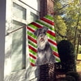 thumbnail image 2 of Candy Cane Holiday Christmas Schnauzer Flag Canvas House Size, 2 of 4