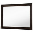 thumbnail image 5 of Benjara Meon Dresser Mirror, Dark Oak Brown Wood Frame, Rectangular 32 Inch, 5 of 6