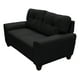 thumbnail image 3 of Love seat El Bazar Store Sidney Lino Negro 2 plazas, Modular, Moderno, Sala, Sofa, 3 of 5
