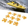 thumbnail image 4 of Plastic Propellers, 4 Blades Propeller 80mm Diameter Large Thrust XR-149  For DIY Toys For Craft Red,Yellow,Green,Blue,Rose Red, 4 of 8