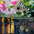 thumbnail image 3 of ZHAOCHENG Lámpara colgante solar creativa de simulación de insectos, luces colgantes solares de abeja para jardín, escarabajo, 3 of 4