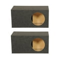 thumbnail image 1 of Q Power Single 12 Inch SPL XL Side Ported Subwoofer Enclosure HD112VL (2 Pack), 1 of 6