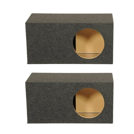 Q Power Single 12 Inch SPL XL Side Ported Subwoofer Enclosure HD112VL (2 Pack) price history on PriceWatchPro