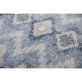 thumbnail image 3 of Alora Decor Euphoria 2'6" x 8' Chevron iKat Lt. Gray/Gray/Rust/Blue Hybrid Rug, 3 of 3