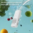 thumbnail image 4 of Fruit and Vegetable Cleaner  Portable Fruit & Vegetable Washing Machine  USB Fruit and Vegetable Purifier for Cleaning Fruits and Vegetables  Meat (Style A), 4 of 9
