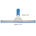 thumbnail image 2 of Uxcell Shower Window Squeegee Stainless Steel All Purpose Cleaning Tool 11.81 Inch Blue, 2 of 6