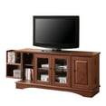 thumbnail image 4 of Walker Edison Wood TV Stand for TVs up to 58", Traditional Brown, 4 of 9