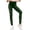 j10-Green, variant on Womens Leggings Athleisure Solid Color Ankle Slim-Leg Seamless Waistband High Legging Female Casual Hollow Out Comfortable Soft Daily -Lifting Breathable Yoga Pants,S