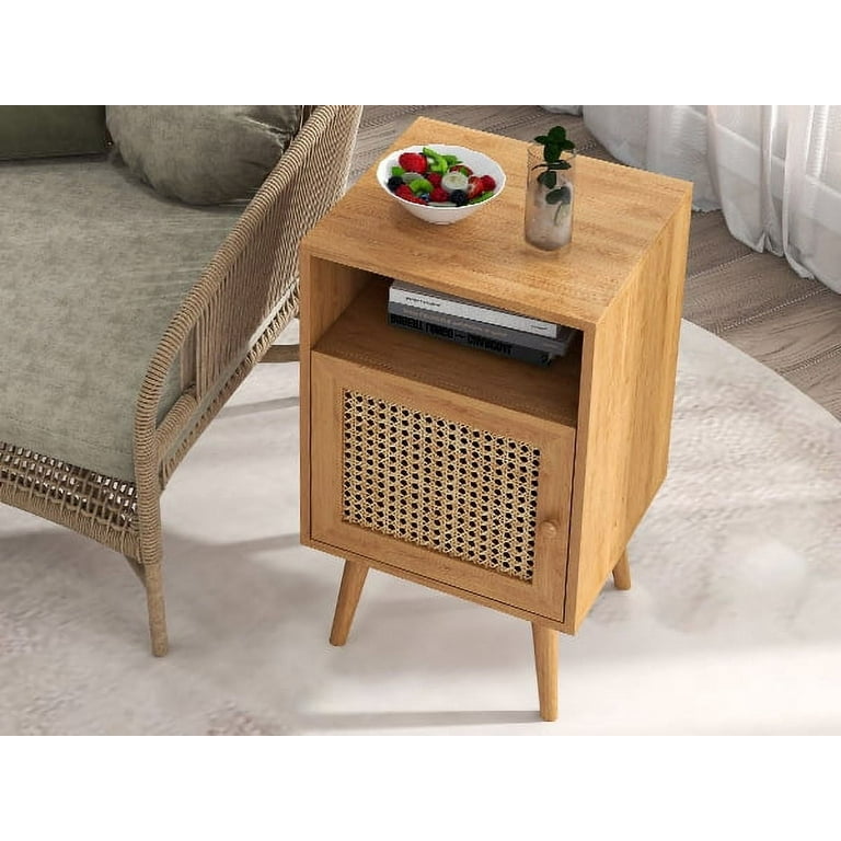 MOMO NATURAL モモ ナチュラル RATTAN SIDE TABLE おもち モモナチュラル RATTAN SIDE TABLEオーク MOMO NATURAL