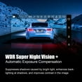 thumbnail image 5 of FOCHIER F Dash Cam for Car,2K HD Car Dash Camera for Front,3-inch IPS Screen, WDR, Night Vision, 170°Wide Angle,G-Sensor,Loop Recording Free with WiFi & Single Recording & No SD Card, 5 of 7