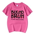 thumbnail image 5 of UAYOTSE Girls Striped Ruffle Short Sleeve T Shirts Kids Summer Crewneck Tops Casual Tees,Sizes 13-14 Years, 5 of 5
