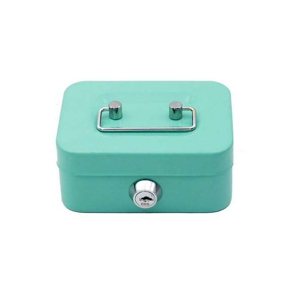 Locked Piggy Bank Durable Metal Money Box Coin Saving Box Coin Storage Bank With Coin Slot Kids Birthday Gift