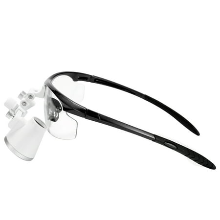 Wearable Magnifier Portable 3.5X 420mm Binocular Loupes Optical Glass ...
