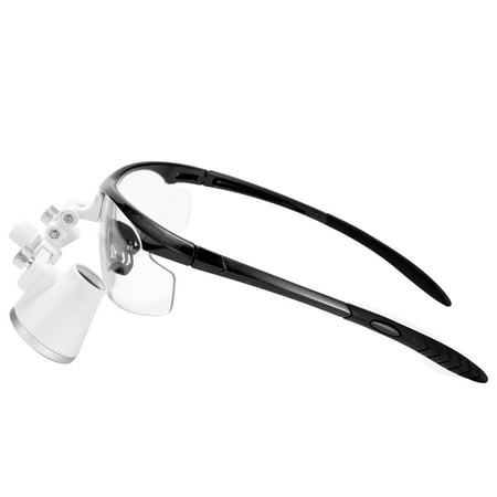 Wearable Magnifier Portable 3.5X 420mm Binocular Loupes Optical Glass ...