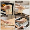 thumbnail image 5 of 4 Pcs Pioneer Flower Floral Print Pattern Funny Kitchen Towels, Microfiber Dish Towels, Kitchen Tea Towels Set 18" X 26", 5 of 6