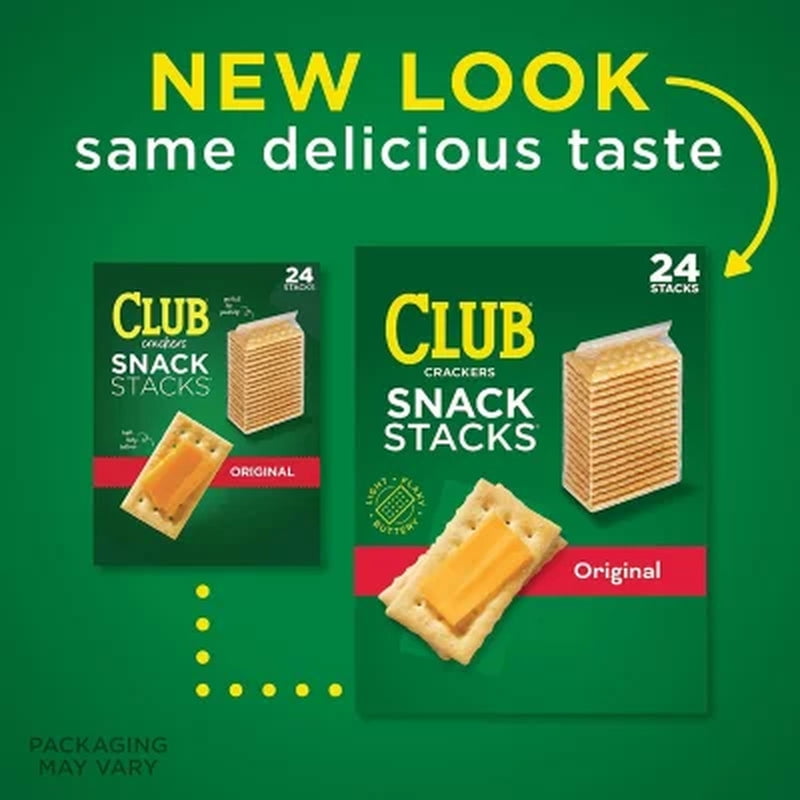 Kellogg'S Club Crackers Snack Stacks 2.08 Oz., 24 Pk.
