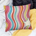 thumbnail image 2 of SHANXI Throw Pillow Covers Cases for Rainbow Color Throw Pillowcases for Sofa Couch Chair Decorative Modern 22x22in, 2 of 5