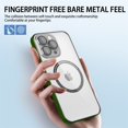 thumbnail image 5 of SaniMore for iPhone 14 Pro 6.1" 2022 Transparent Magnetic Case, Rugged Clear PC Back & TPU Bumpers Case with Wireless Charging for iPhone 14 Pro Shockproof Protective Cover, Darkgreen, 5 of 9