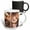Multicolor, variant on 3drose, New Mexico, Santa Fe, Plaza, Cowboy Hat, Market - Us32 Rca0022 - Rob Casey, 11oz Two-tone Black Mug