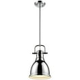 thumbnail image 1 of Beaumont Lane Small Steel Pendant in Chrome, 1 of 3