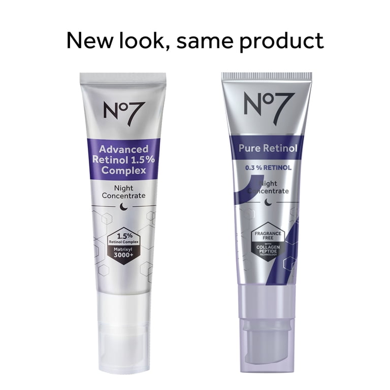 No7 Pure Retinol 0.3% Night Concentrate, Collagen Peptides