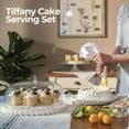 thumbnail image 2 of Guzzini Tiffany Cake Serving Set - Clear, Clear, 2 of 7