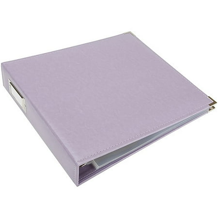 We R Memory Keepers RING 12-40346 We R Faux Leather 3-Ring Binder 12 x 12 Inch