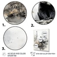 thumbnail image 3 of Designart "Bear Sumi Asian beauty II" Asian Floater Framed Canvas Print, 3 of 7